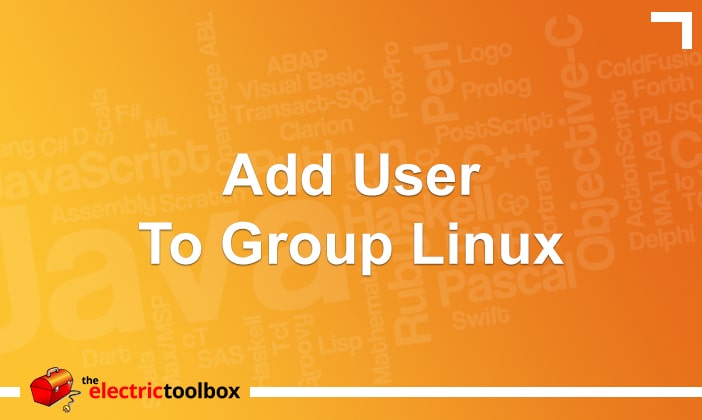 Add User To Group Linux