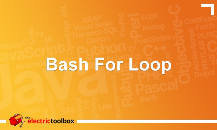 Bash For Loop