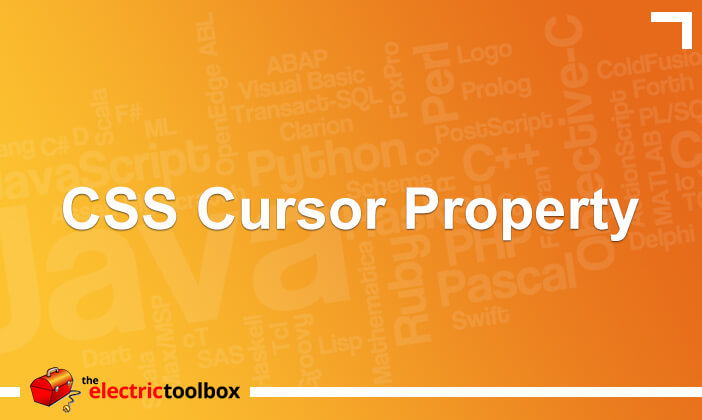 Css Cursor Property The Electric Toolbox Blog