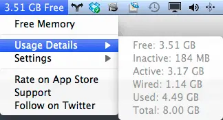 freememory to free inactive memory on mac osx