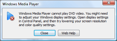 final media player play dvd?