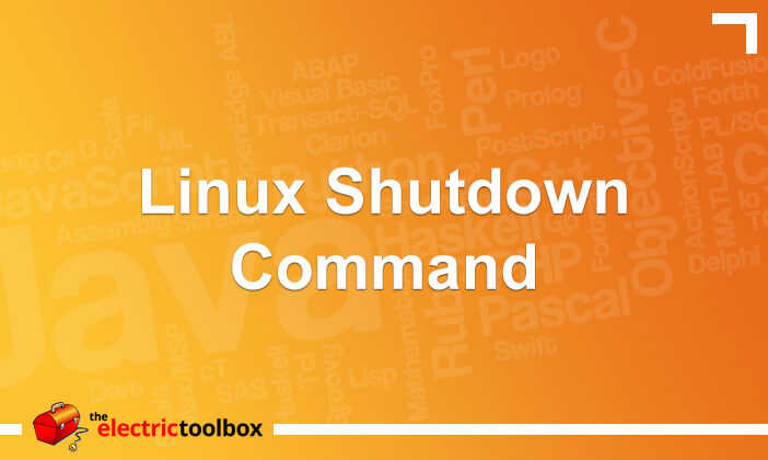 linux shutdown timer